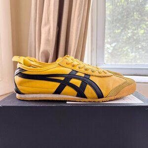 Onitsuka Tiger Mexico 66 ASICS Sneaker Shoes in Yellow Black Kill Bill